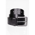 Men's Genuine Leather Belt Black Genuine Buffalo Leather 4 CM (Sport/Classic Belt)