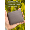Men's Genuine Leather Brown Wallet Garzia Genuine Leather Wallet