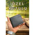 Genuine Leather Black Men's Wallet Garzia Genuine Leather Wallet Models